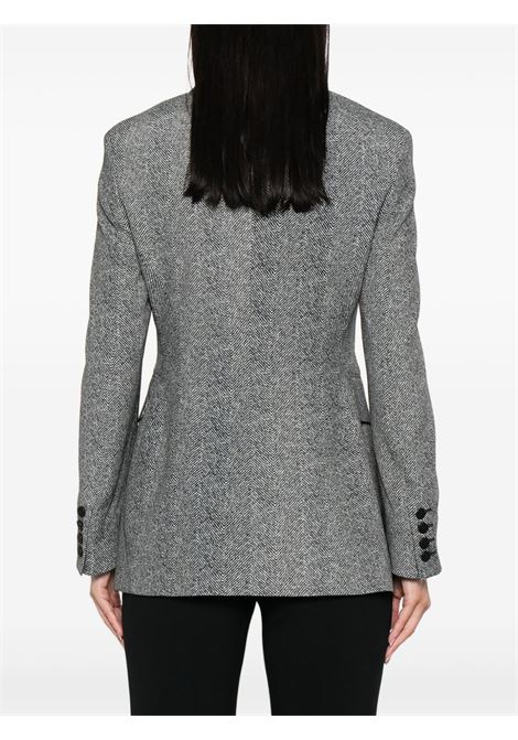 Grey herringbone pattern blazer Ermanno scervino - women ERMANNO SCERVINO | D476I326ZFYS4706
